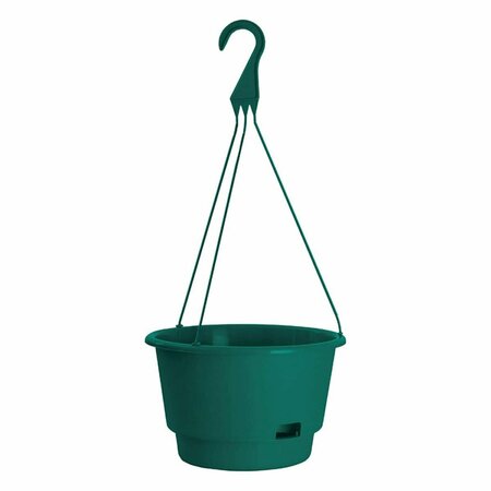 RUGG Rugg  Polyresin Hanging Basket - Green 7772130